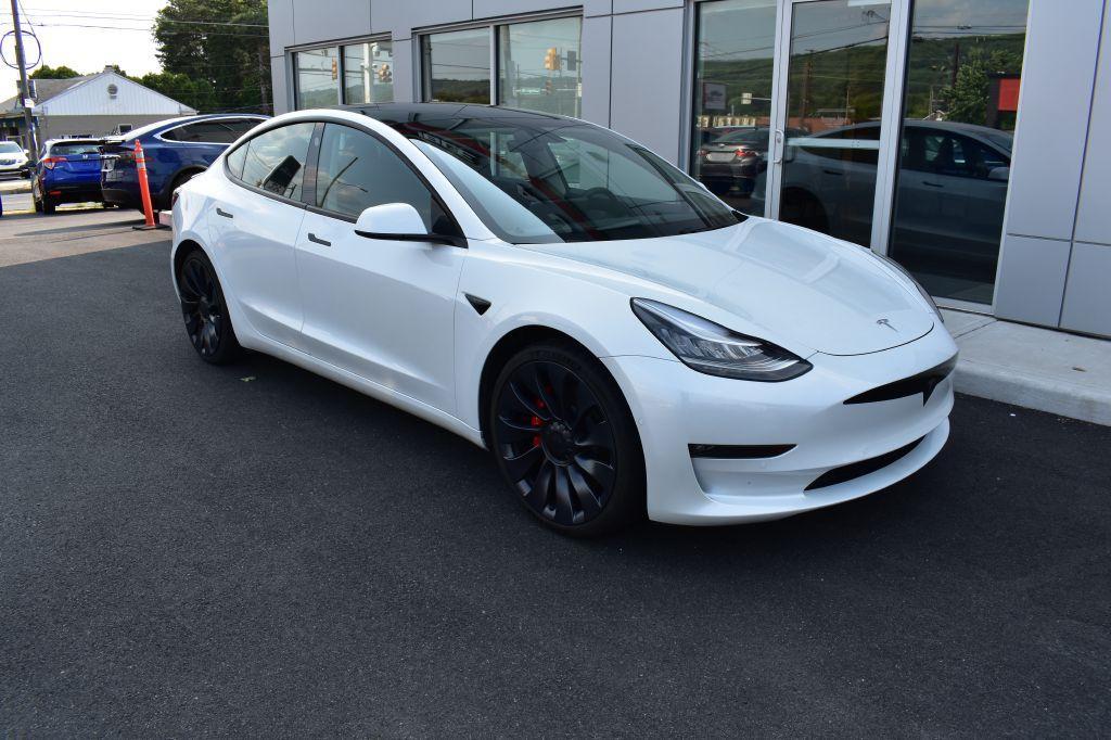 used 2021 Tesla Model 3 car, priced at $39,995