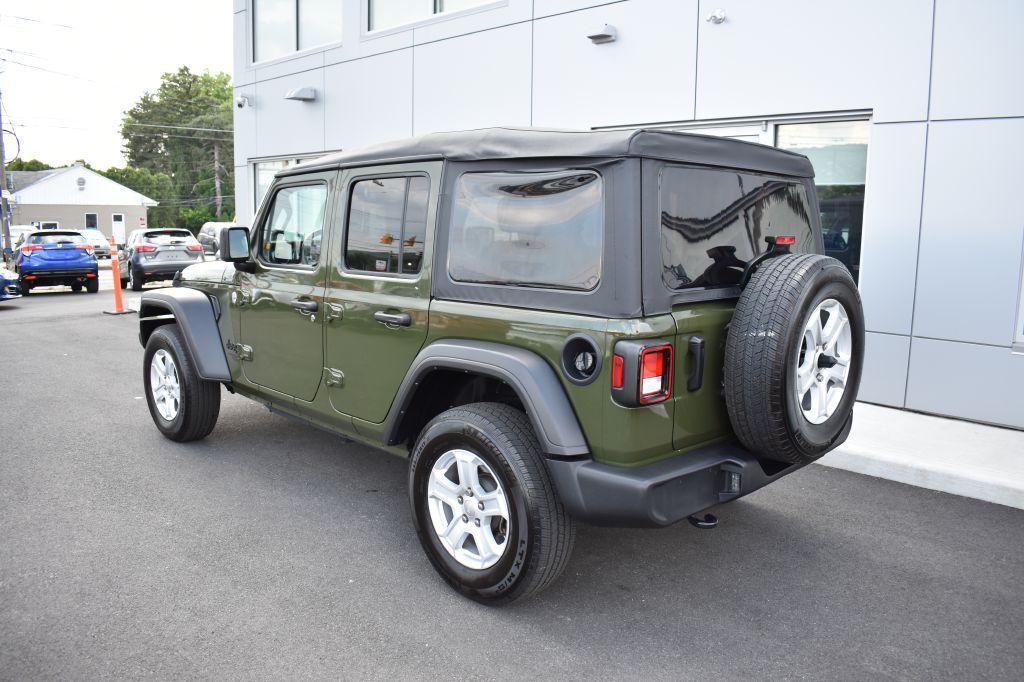 used 2021 Jeep Wrangler Unlimited car, priced at $33,995