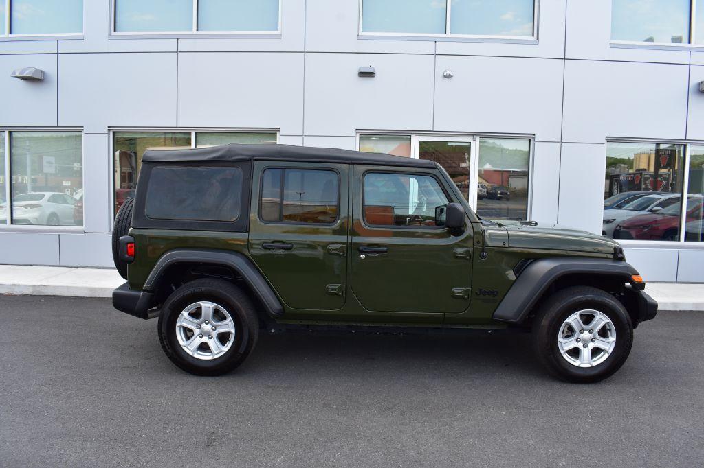 used 2021 Jeep Wrangler Unlimited car, priced at $33,995