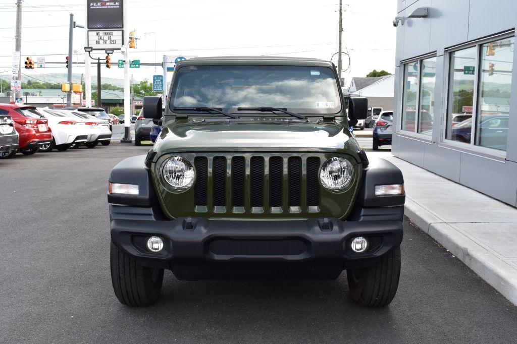 used 2021 Jeep Wrangler Unlimited car, priced at $33,995