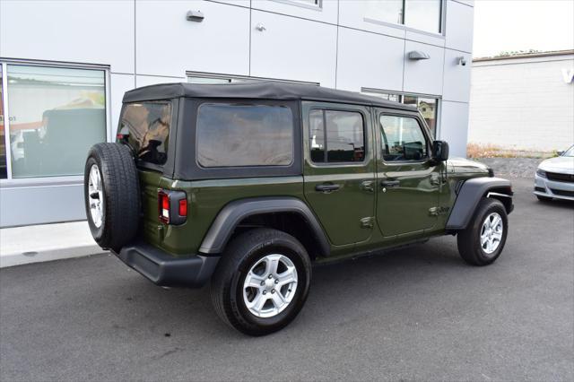 used 2021 Jeep Wrangler Unlimited car, priced at $29,349