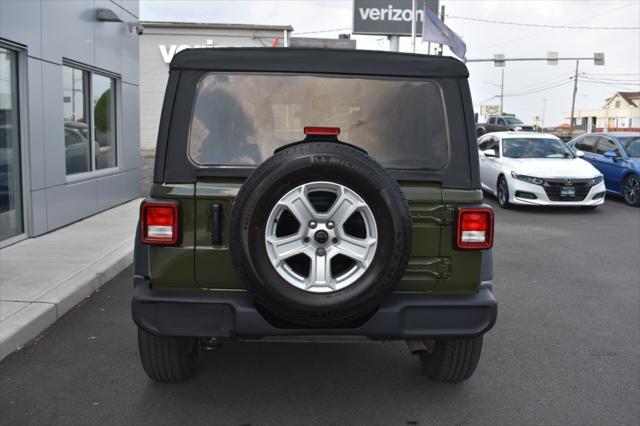 used 2021 Jeep Wrangler Unlimited car, priced at $29,349