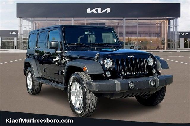 used 2018 Jeep Wrangler JK Unlimited car, priced at $21,840