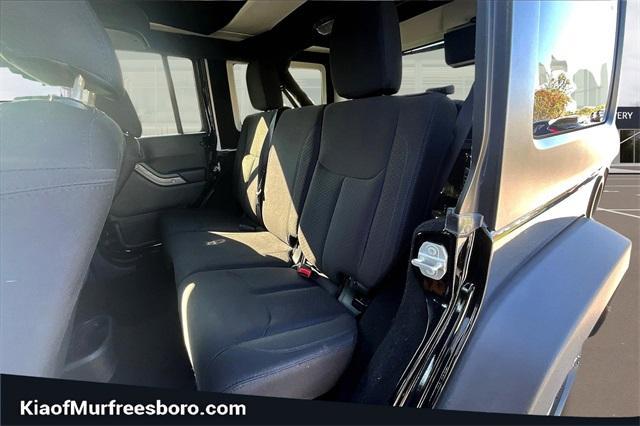 used 2018 Jeep Wrangler JK Unlimited car, priced at $22,872