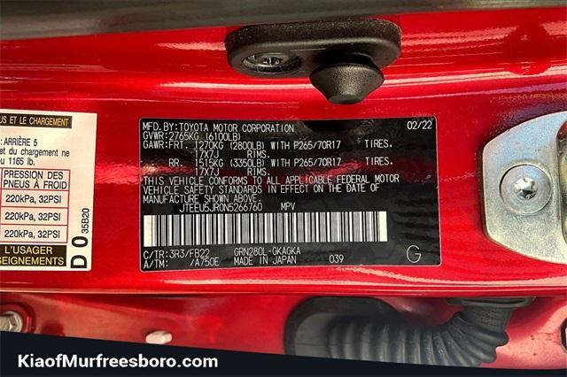 used 2022 Toyota 4Runner car, priced at $29,355