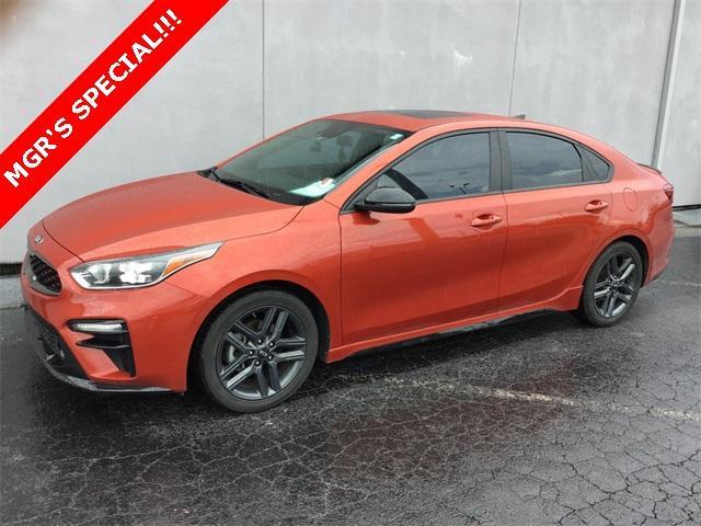used 2021 Kia Forte car, priced at $16,303
