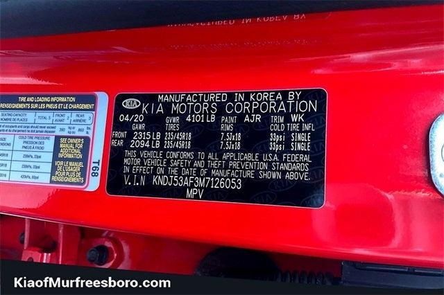 used 2021 Kia Soul car, priced at $17,358