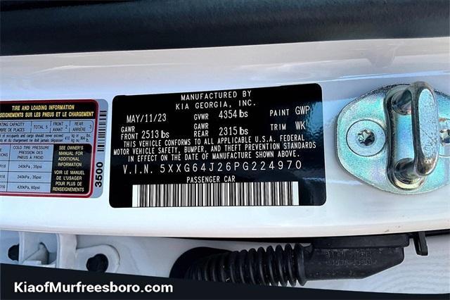 used 2023 Kia K5 car, priced at $25,123