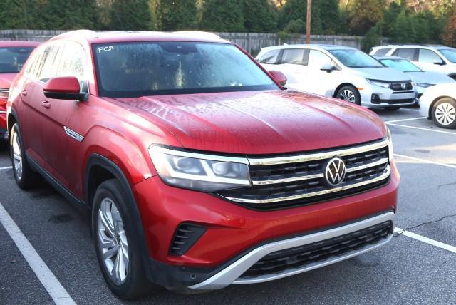 used 2021 Volkswagen Atlas Cross Sport car, priced at $28,999