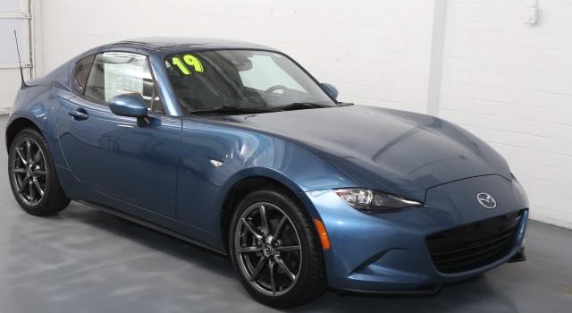 used 2019 Mazda MX-5 Miata RF car, priced at $25,999