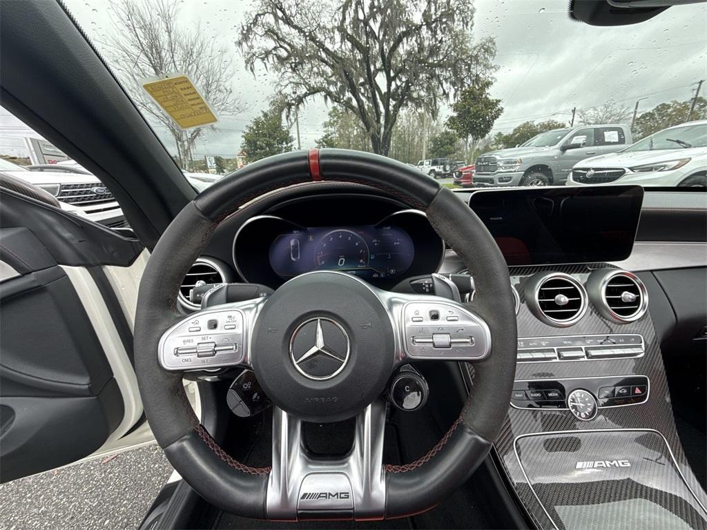 used 2019 Mercedes-Benz AMG C 63 car, priced at $57,997