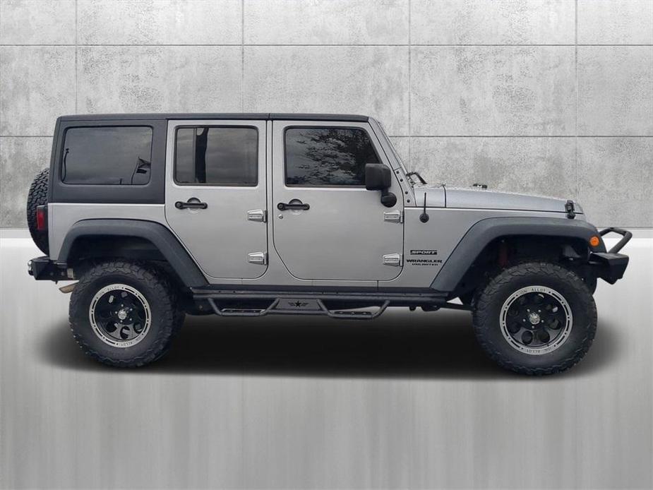 used 2017 Jeep Wrangler Unlimited car, priced at $23,299