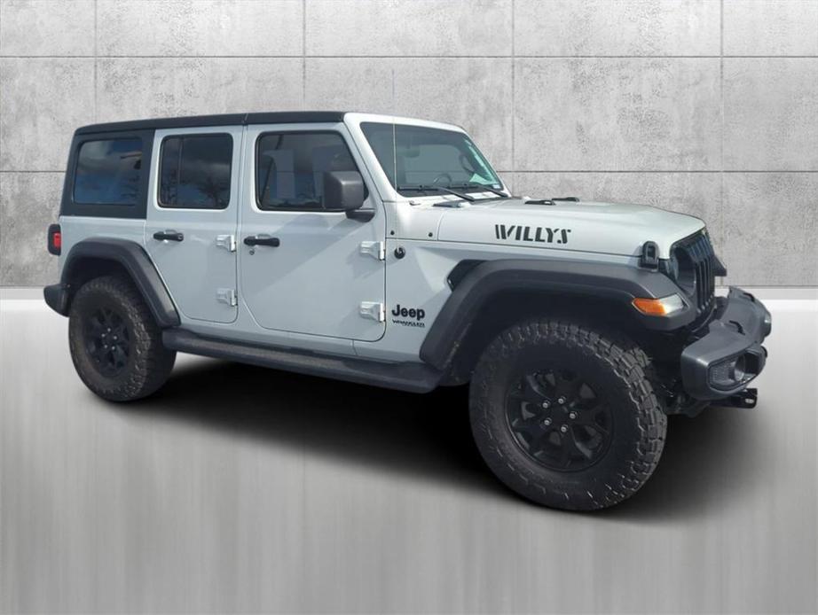 used 2021 Jeep Wrangler Unlimited car, priced at $30,998