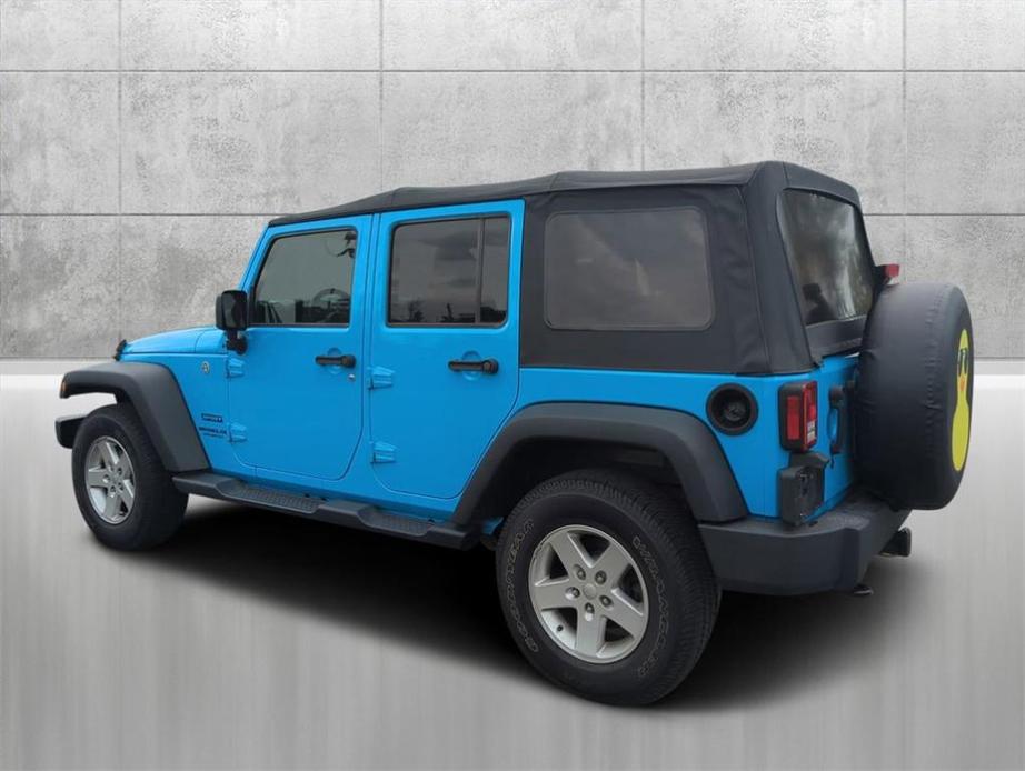 used 2017 Jeep Wrangler Unlimited car, priced at $21,998