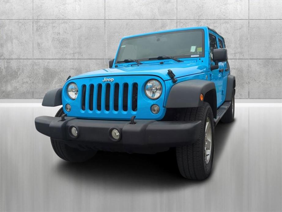 used 2017 Jeep Wrangler Unlimited car, priced at $21,998