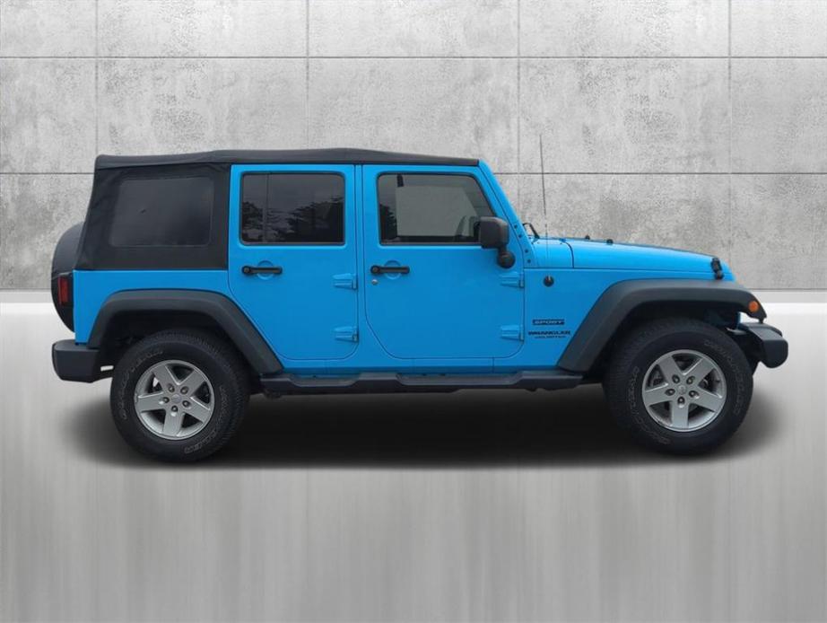 used 2017 Jeep Wrangler Unlimited car, priced at $21,998