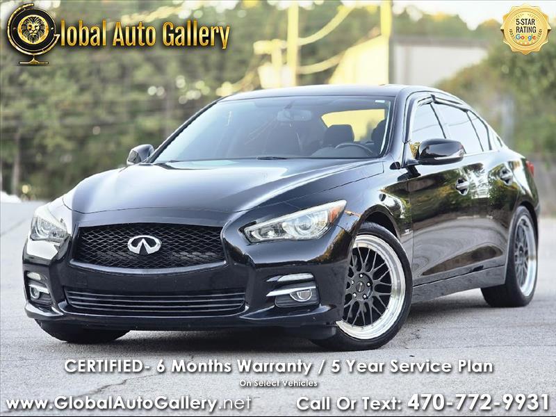 used 2015 INFINITI Q50 car, priced at $12,999