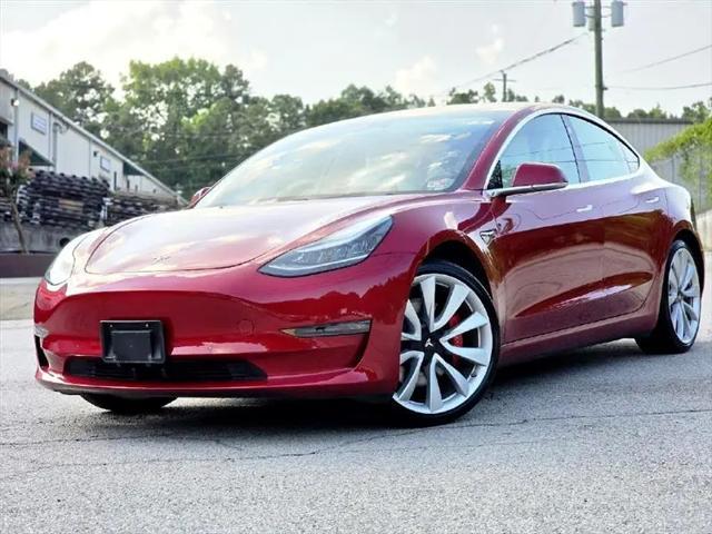 used 2019 Tesla Model 3 car, priced at $29,999