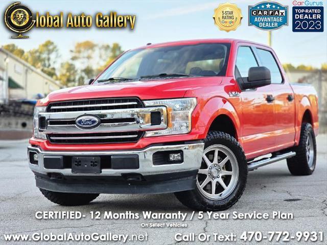 used 2018 Ford F-150 car, priced at $19,999