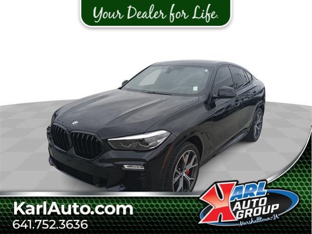 used 2021 BMW X6 car, priced at $53,584