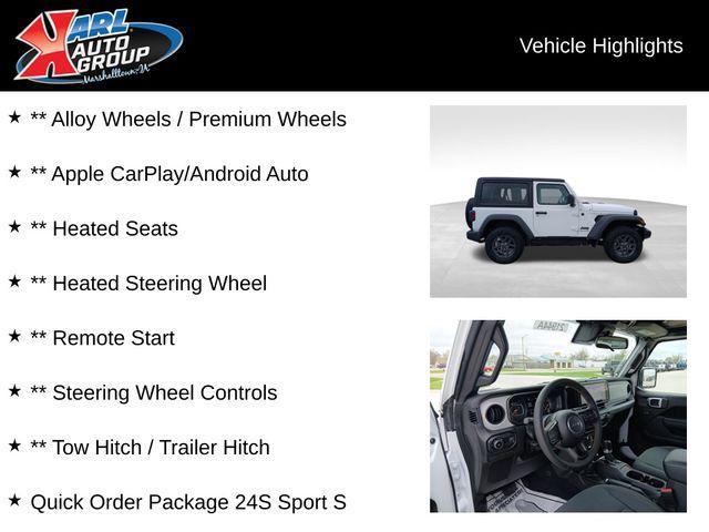used 2024 Jeep Wrangler car, priced at $36,873
