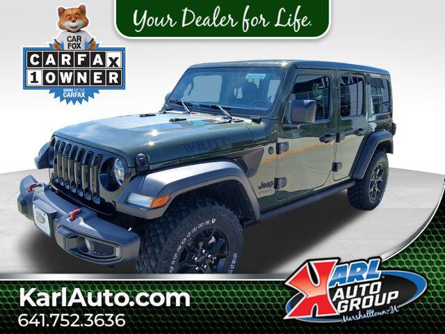 used 2021 Jeep Wrangler car, priced at $32,988