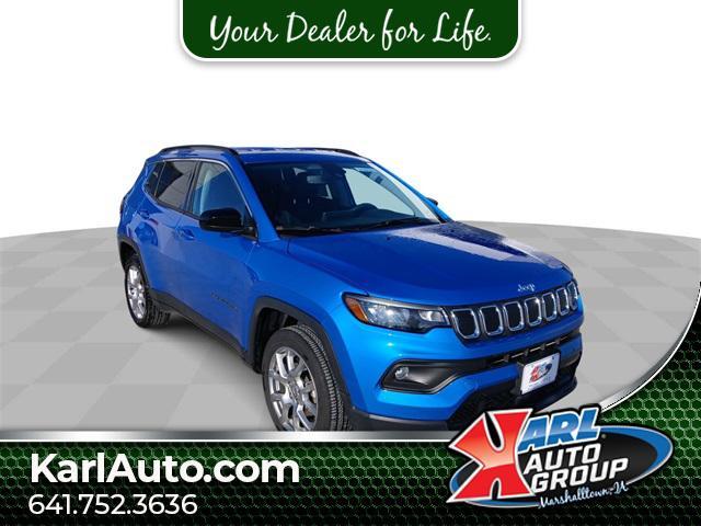 used 2022 Jeep Compass car, priced at $24,232