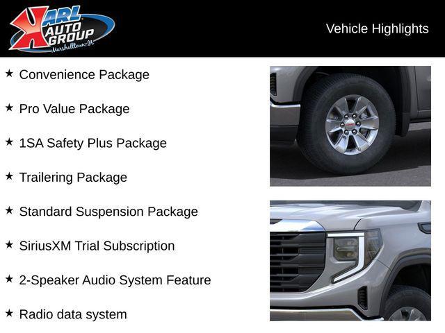 new 2025 GMC Sierra 1500 car, priced at $45,385