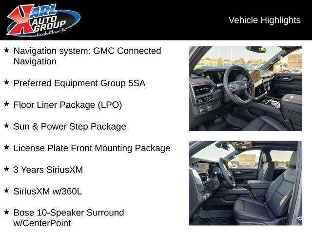 new 2026 GMC Yukon car, priced at $89,229