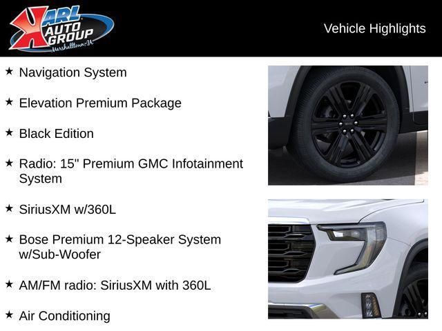 new 2025 GMC Acadia car, priced at $48,930
