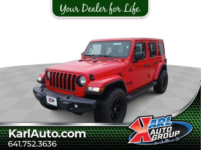 used 2022 Jeep Wrangler Unlimited car, priced at $38,189