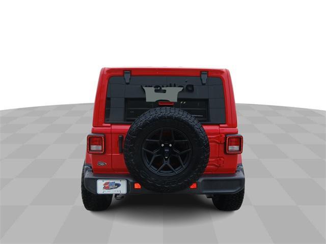 used 2022 Jeep Wrangler Unlimited car, priced at $38,189