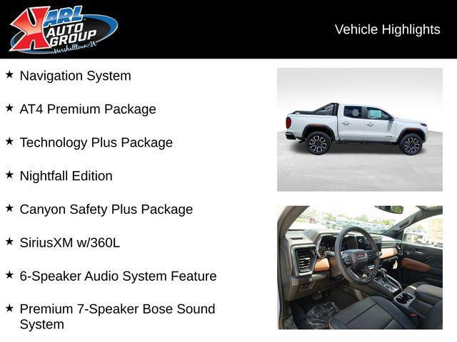 new 2025 GMC Canyon car, priced at $55,580