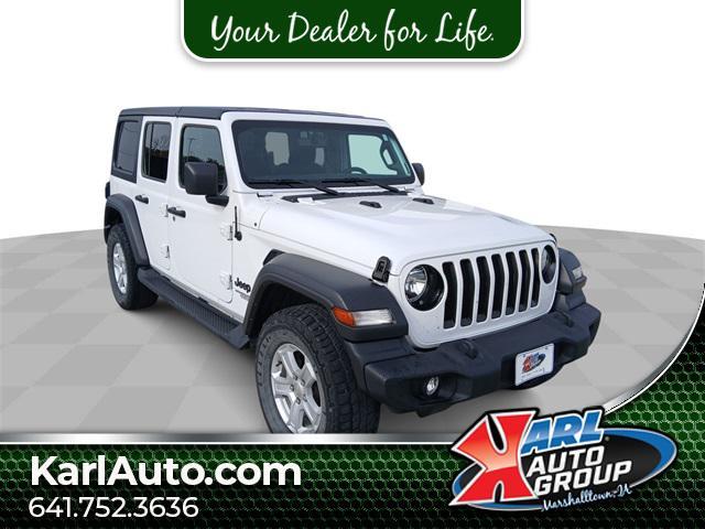 used 2021 Jeep Wrangler Unlimited car, priced at $34,697