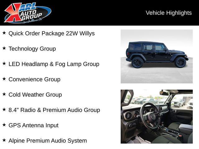 used 2021 Jeep Wrangler car, priced at $29,985