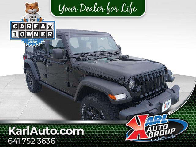 used 2021 Jeep Wrangler car, priced at $32,696