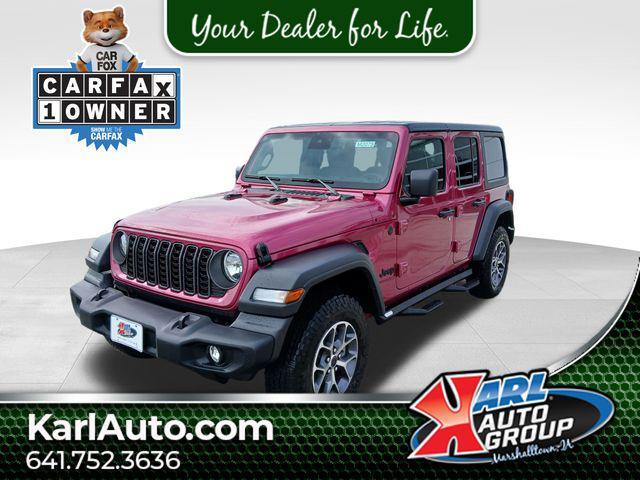 used 2024 Jeep Wrangler car, priced at $39,556