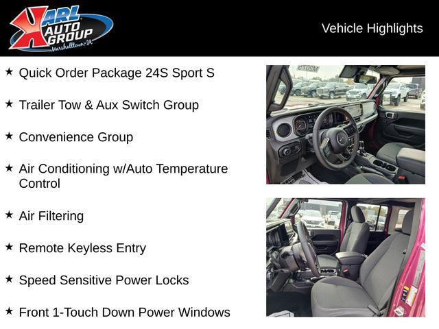 used 2024 Jeep Wrangler car, priced at $39,556