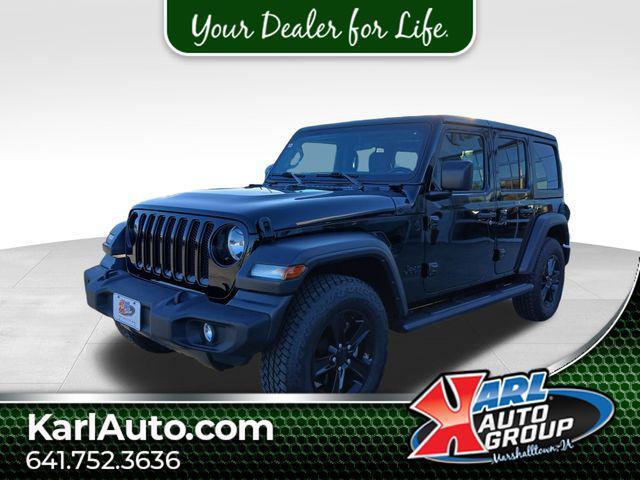 used 2021 Jeep Wrangler Unlimited car, priced at $31,500