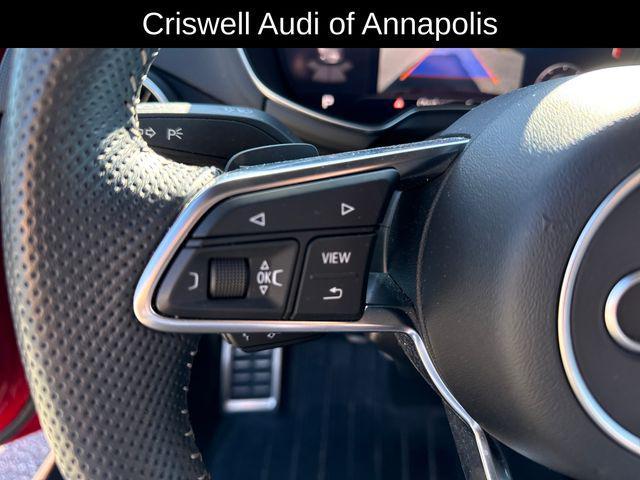 used 2023 Audi TT car, priced at $47,500