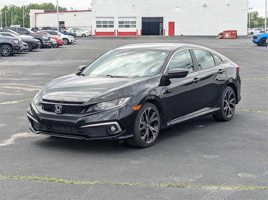 used 2021 Honda Civic car, priced at $19,000