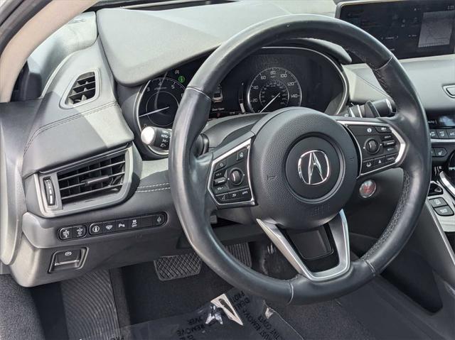 used 2021 Acura TLX car, priced at $23,800