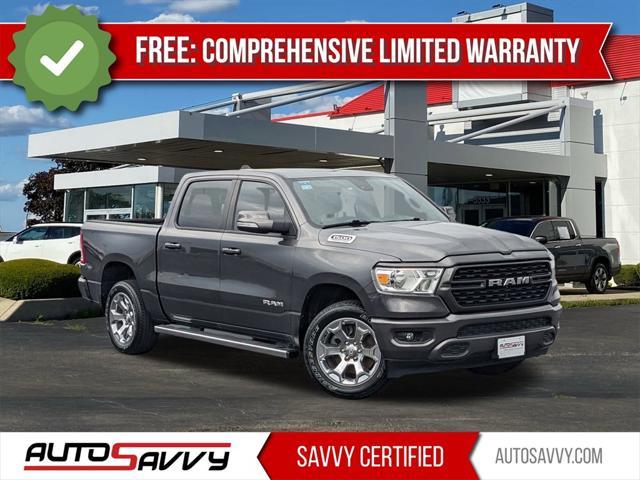 used 2022 Ram 1500 car, priced at $33,800