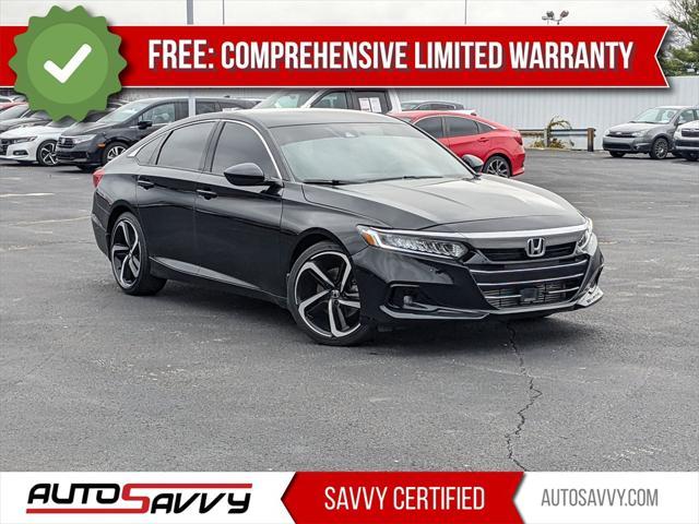 used 2022 Honda Accord car, priced at $23,200