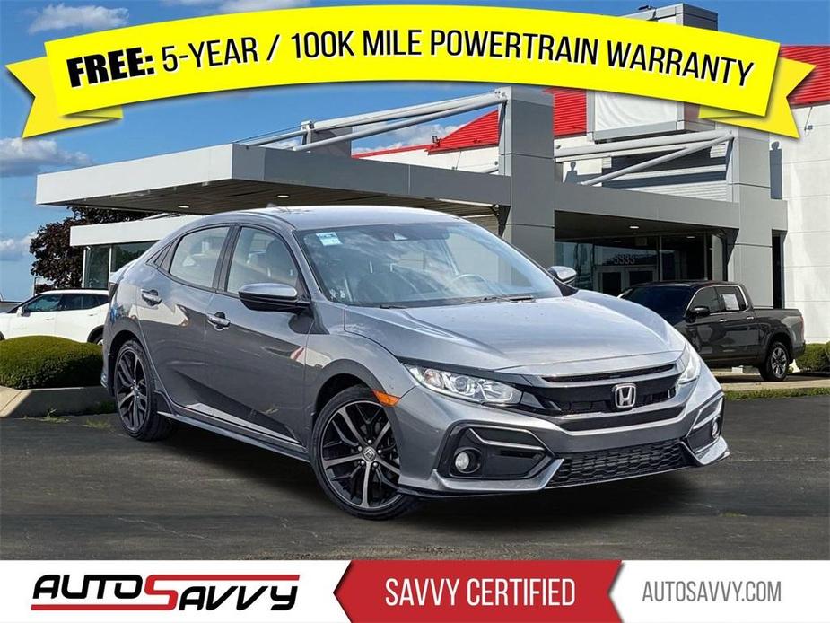 used 2021 Honda Civic car, priced at $20,500