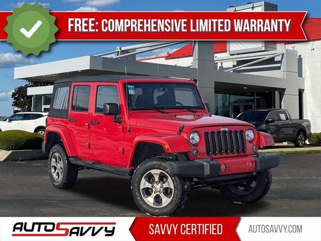 used 2017 Jeep Wrangler Unlimited car, priced at $21,000