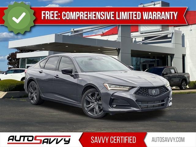 used 2021 Acura TLX car, priced at $25,000