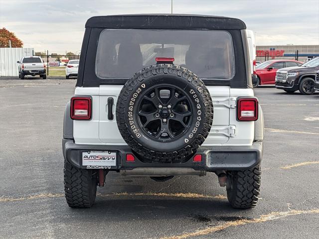 used 2021 Jeep Wrangler car, priced at $28,300