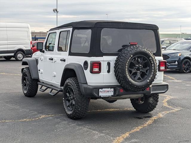 used 2021 Jeep Wrangler car, priced at $28,300