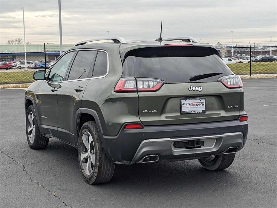 used 2021 Jeep Cherokee car, priced at $22,100